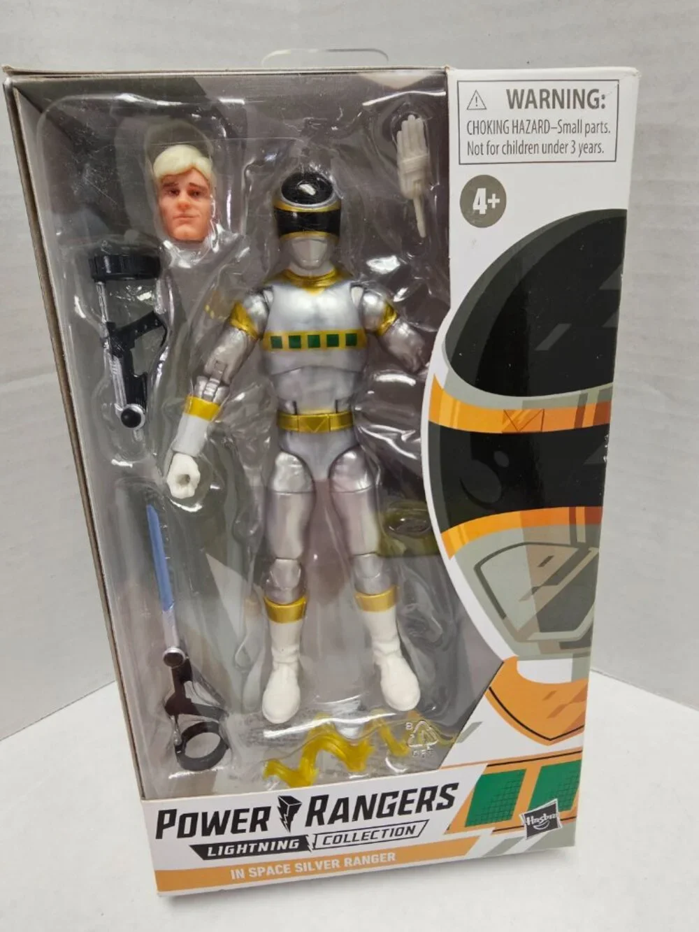 New Power Rangers Lightning Collection in Space Silver Ranger Zhane Exclusive